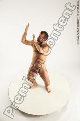 Nude Man White Standing poses - ALL Average Short Brown Standing poses - simple Multi angles poses Realistic